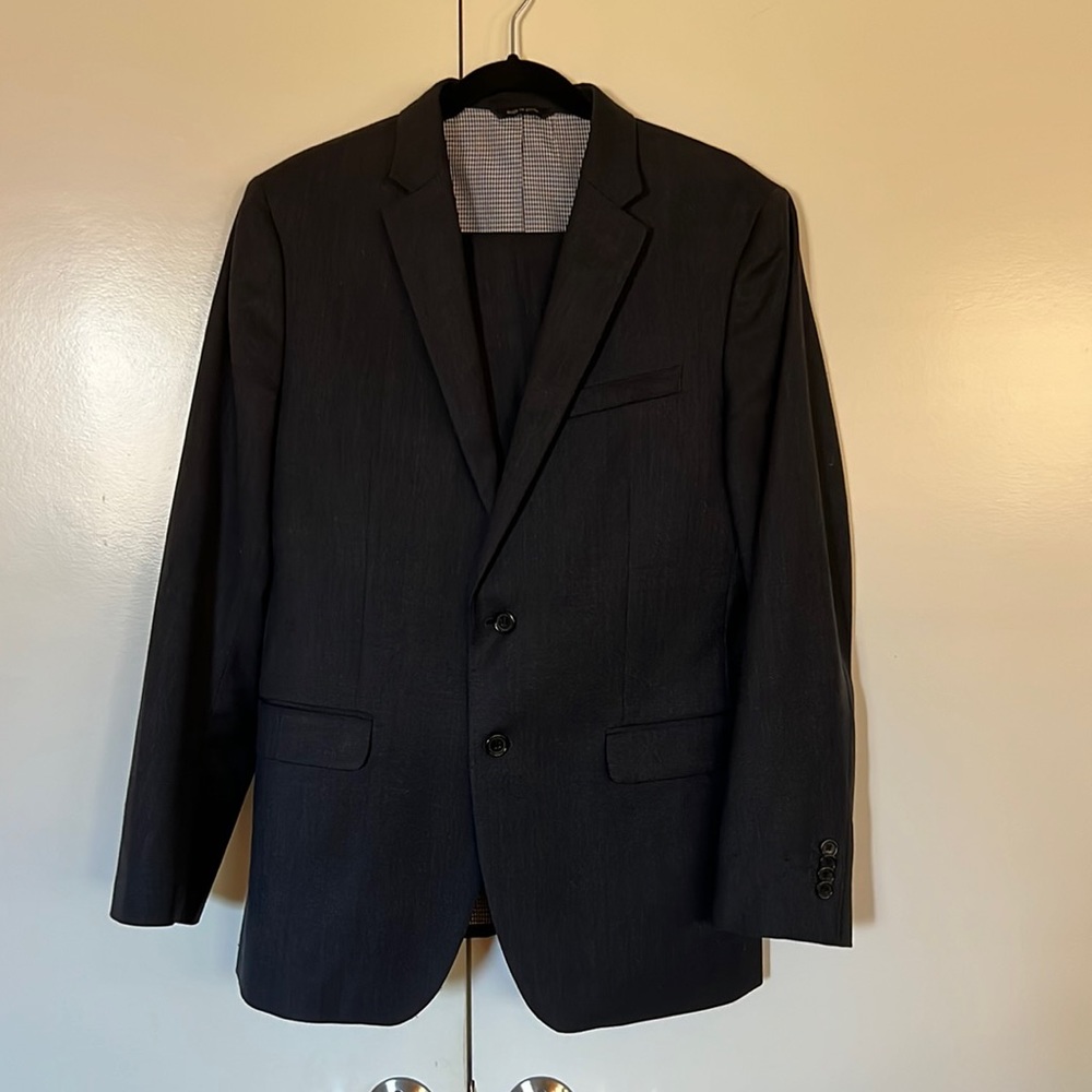 Banana republic Italian wool suit modern slim fit
